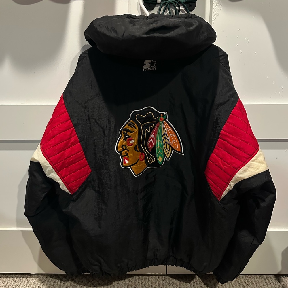 Vintage Chicago Blackhawks Starter Jacket
